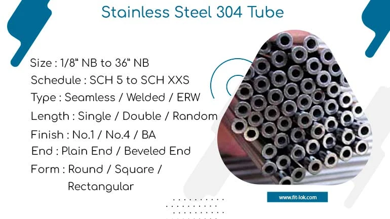 Manufacturing Process of ASME SA213 TP304 Seamless Tubes