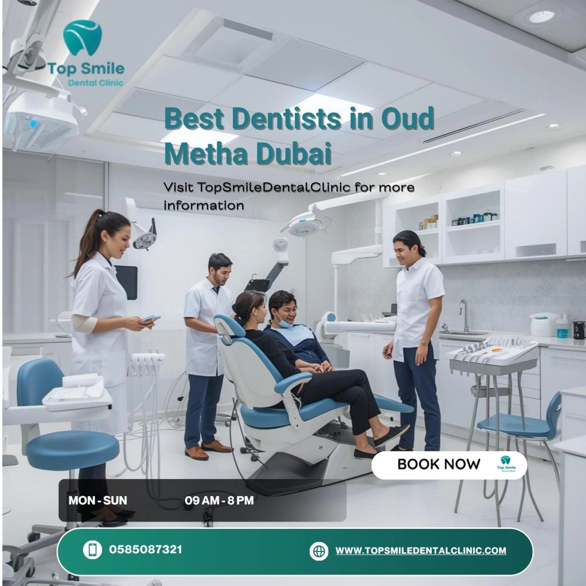 Best Dentists in Oud Metha Dubai – Transform Your Smile with Top Smile Dental Clinic