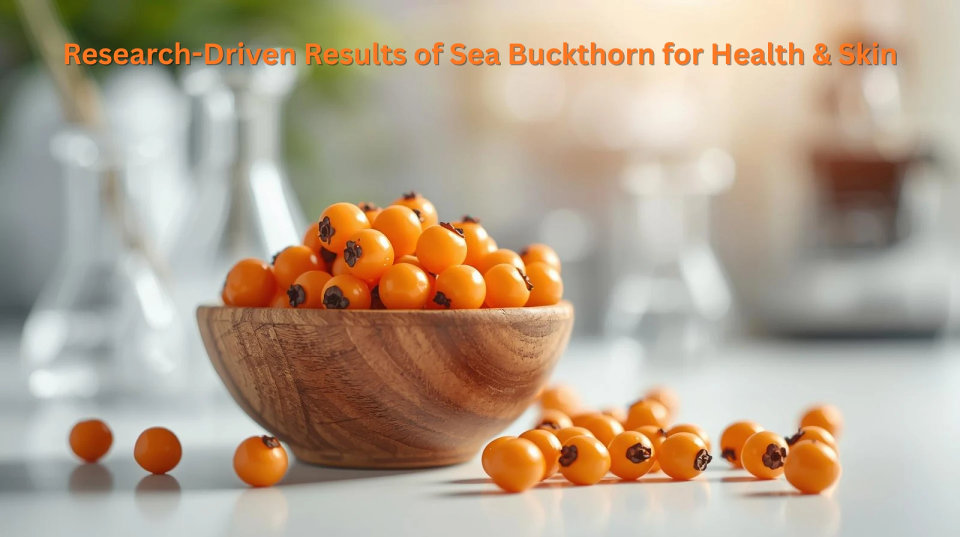 From Lab to Life: Research-Driven Results of Sea Buckthorn for Health & Skin