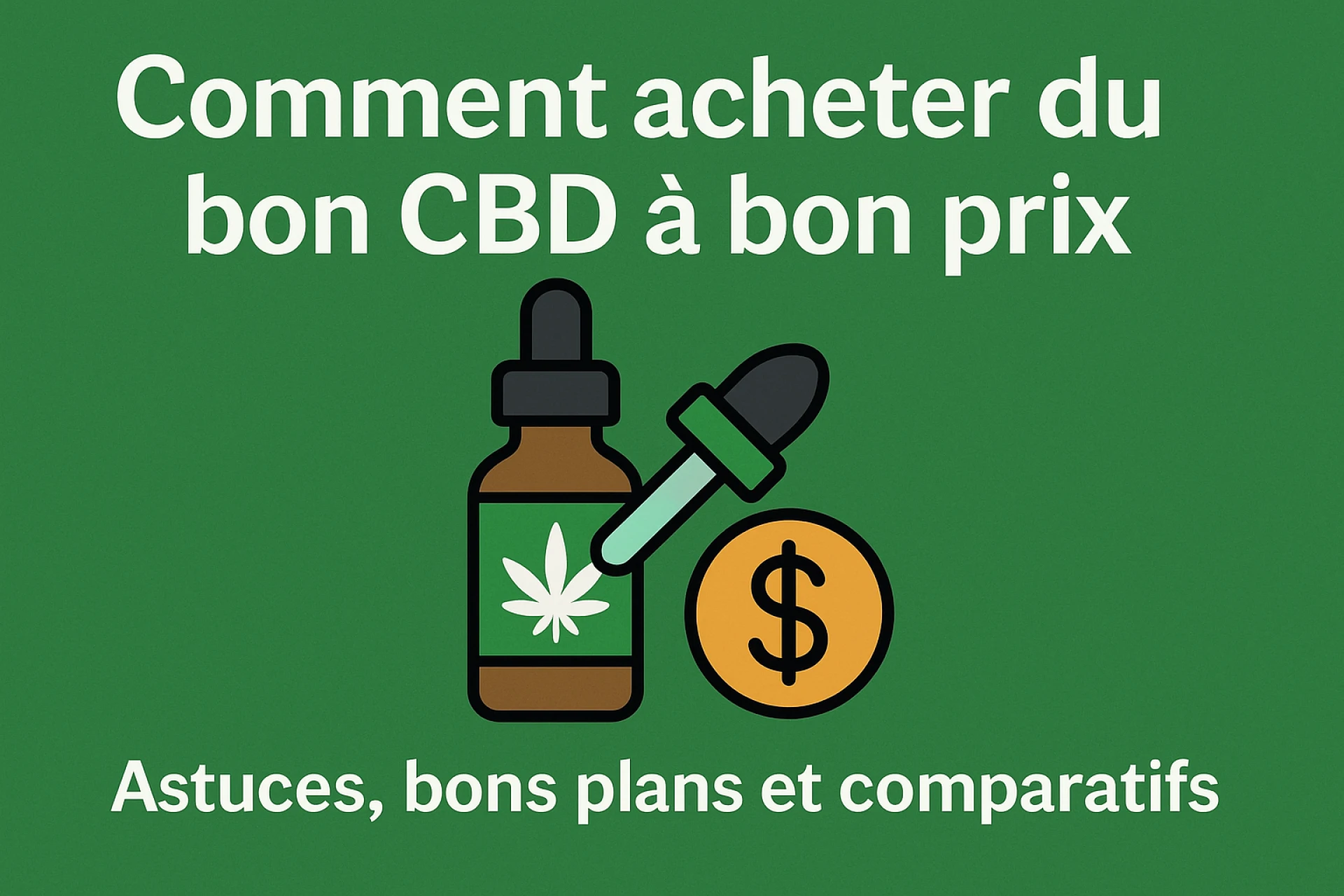 Comment acheter du bon CBD à bon prix (astuces, bons plans et comparatifs)