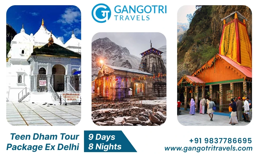 Comfortable Teen Dham Yatra from Delhi – Travel in Safety & Peace