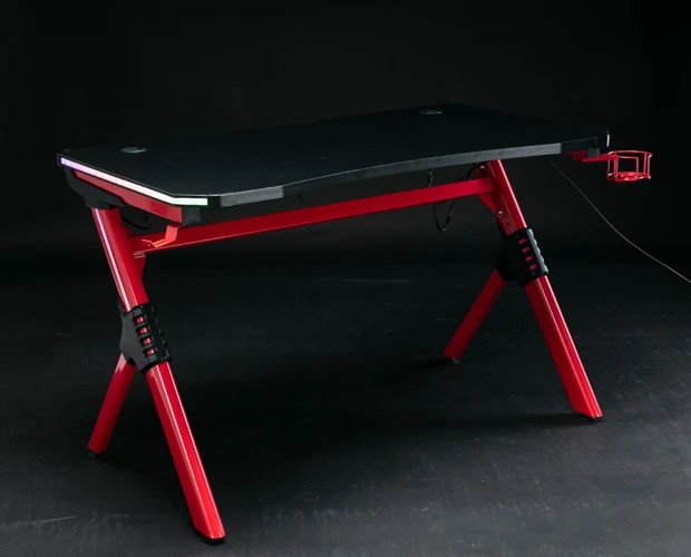 Custom LED Light Metal Gaming Table Bulk For Sale