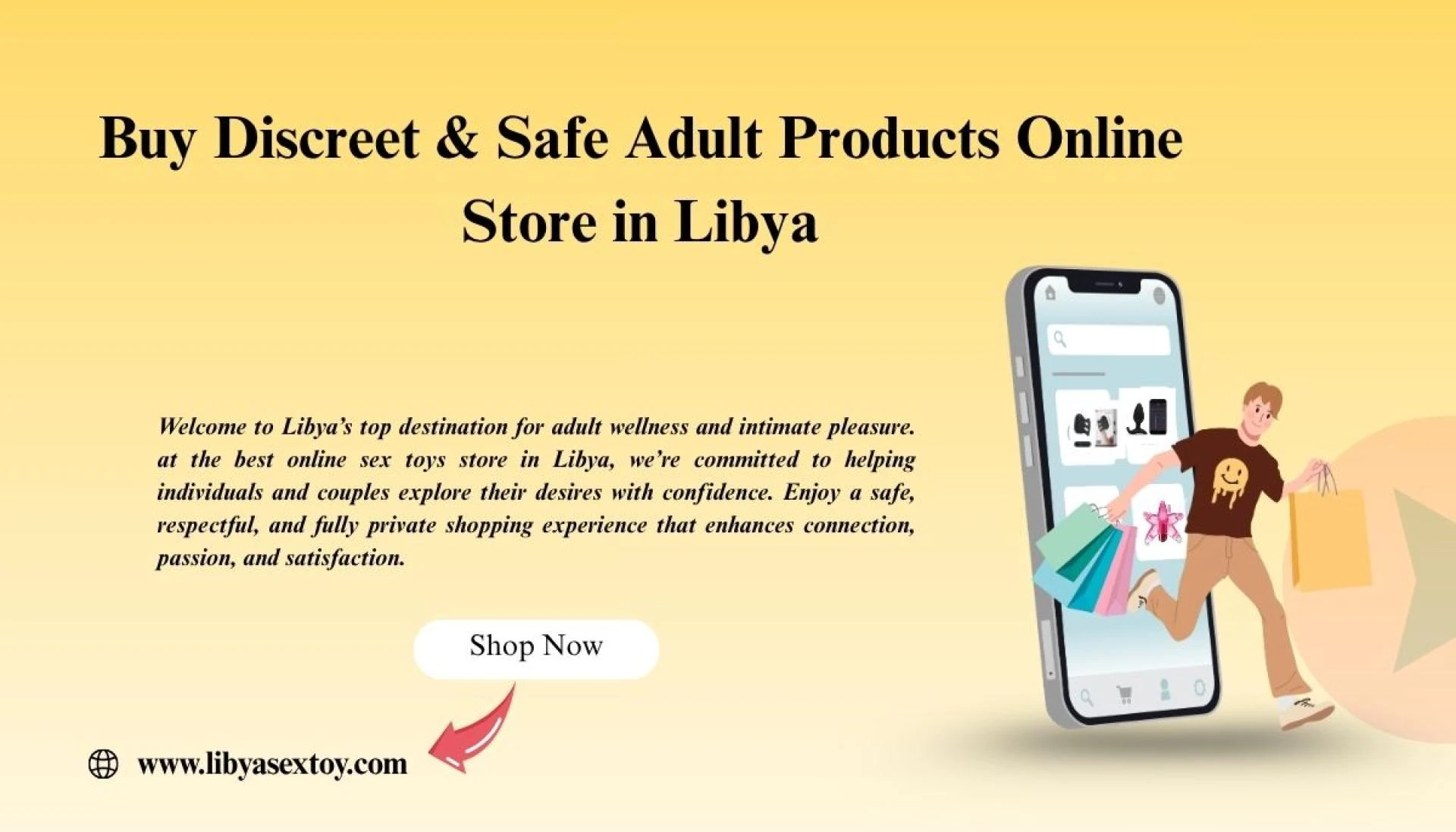 Buy Discreet & Safe Adult Products Online Store in Libya | libyasextoy.com