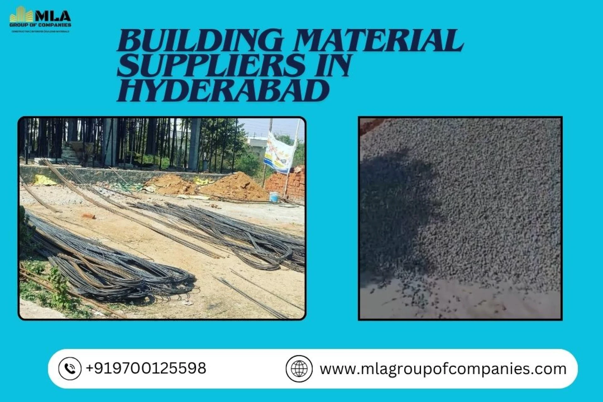 Top Suppliers of Building Materials in Hyderabad and Prestigious Infrastructure Companies Fueling Urban Development