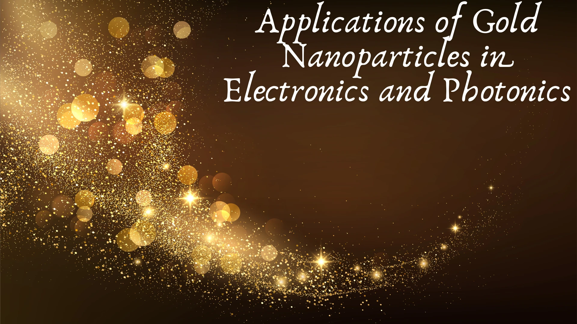 Applications of Gold Nanoparticles in Electronics and Photonics