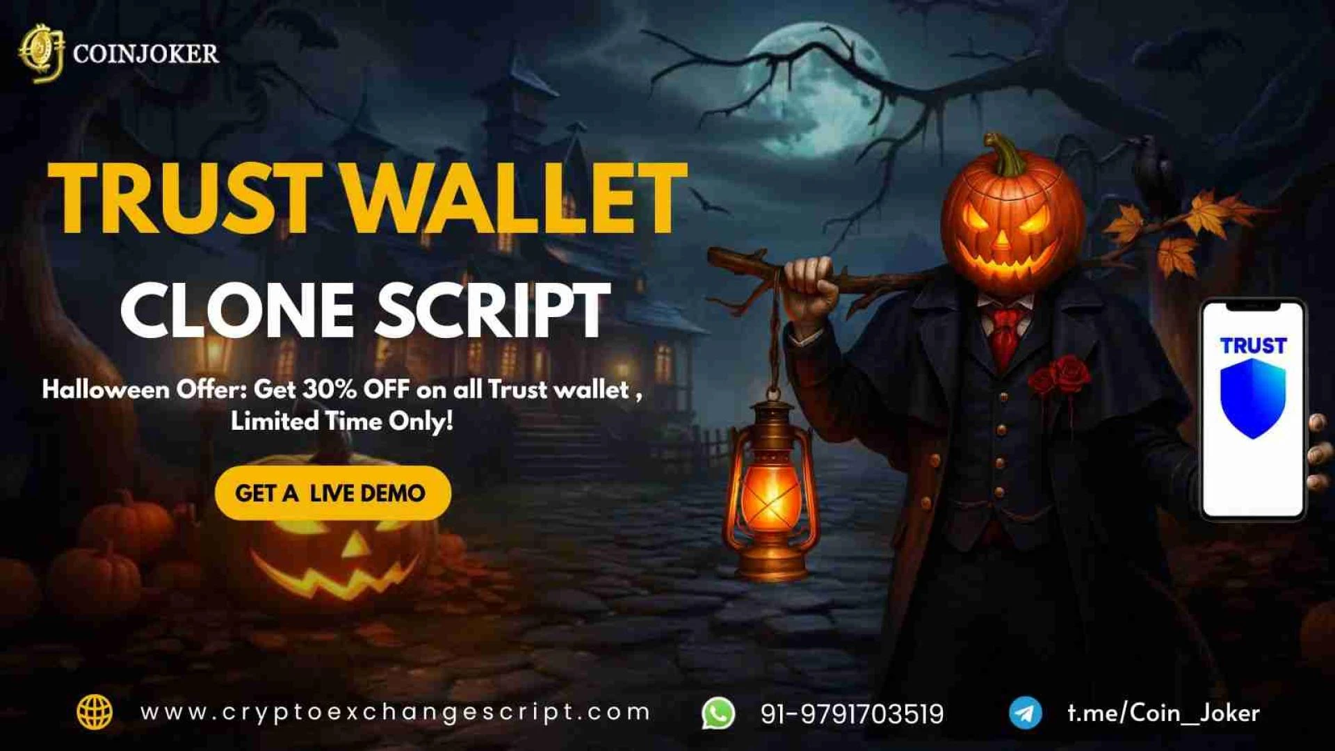 Trust Wallet Clone Script: Turn Your Wallet Idea into a Real Blockchain Solution
