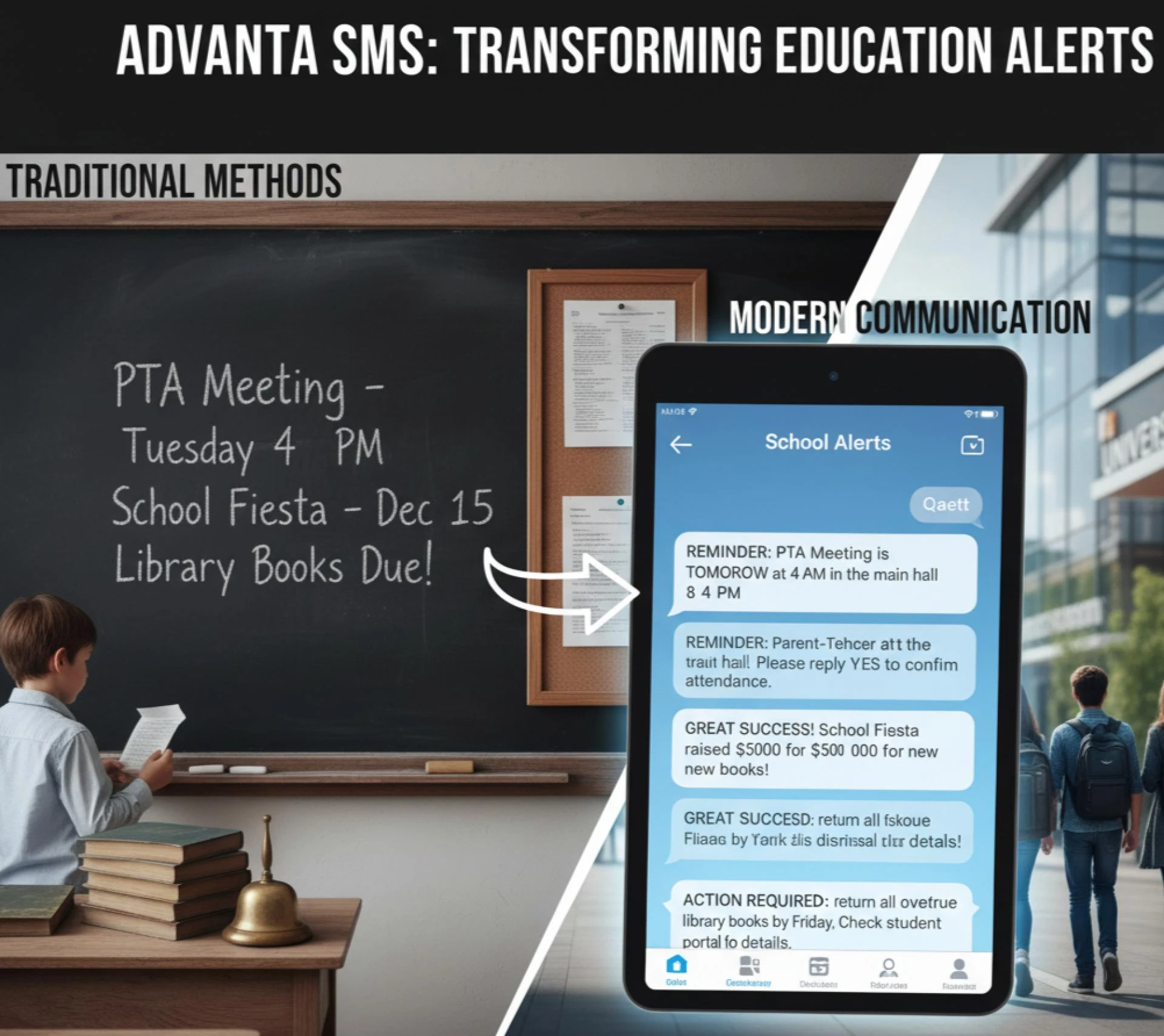 From Chalkboards to Chat Alerts: How Bulk SMS Is Transforming Communication in Educational Institutions