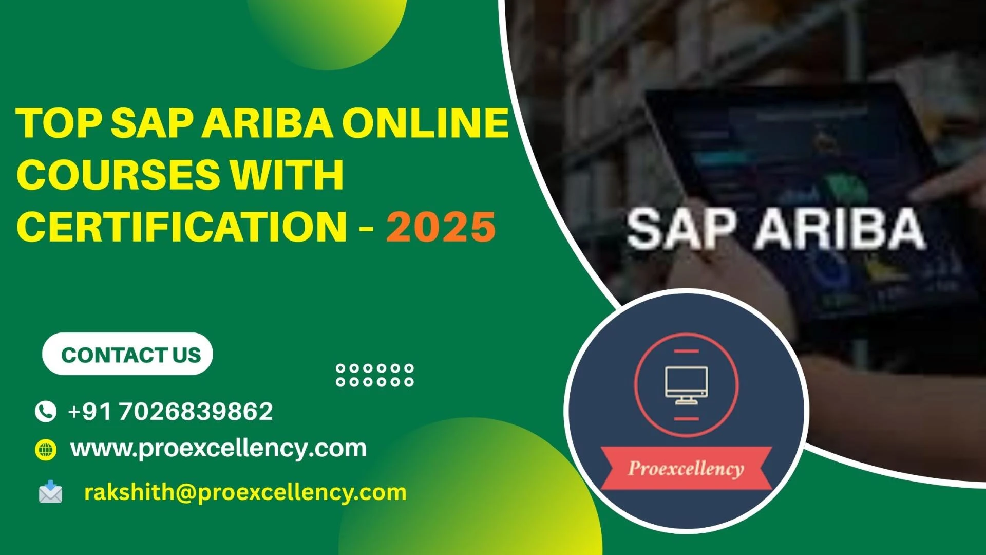 SAP Ariba Online Courses with Certification –Master Cloud Procurement Skills