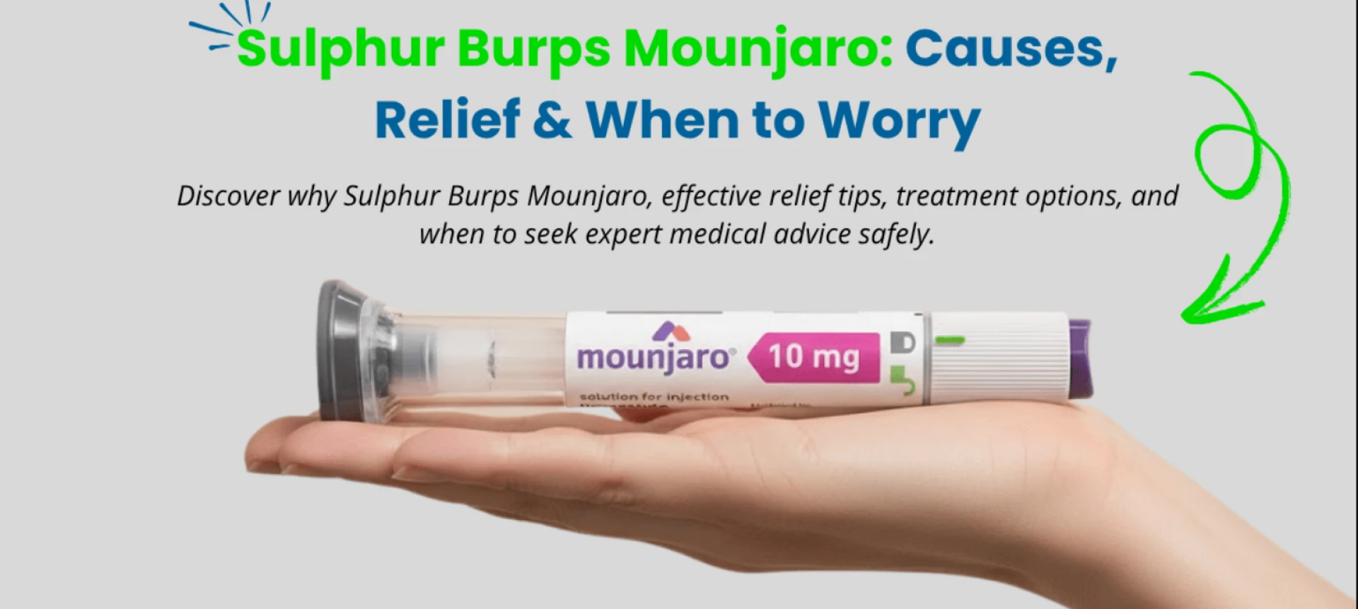 Mounjaro Causing Sulphur Burps? Try This Remedy