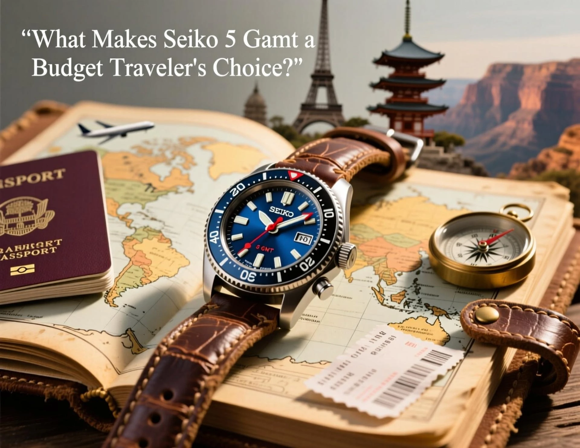 What Makes Seiko 5 GMT a Budget Traveler's Choice