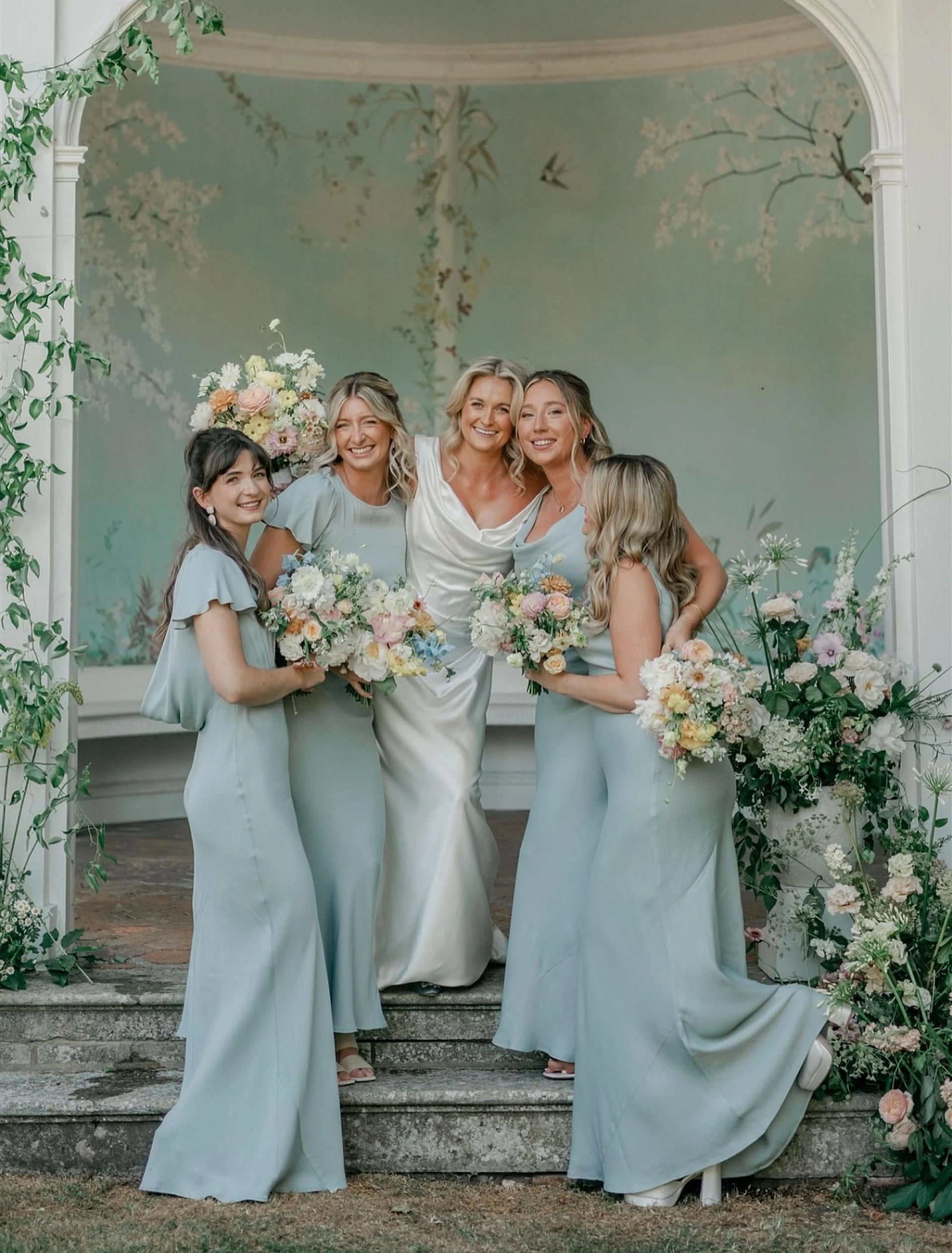 Serenity in Style: Blue Bridesmaid Dresses | Maids to Measure UK