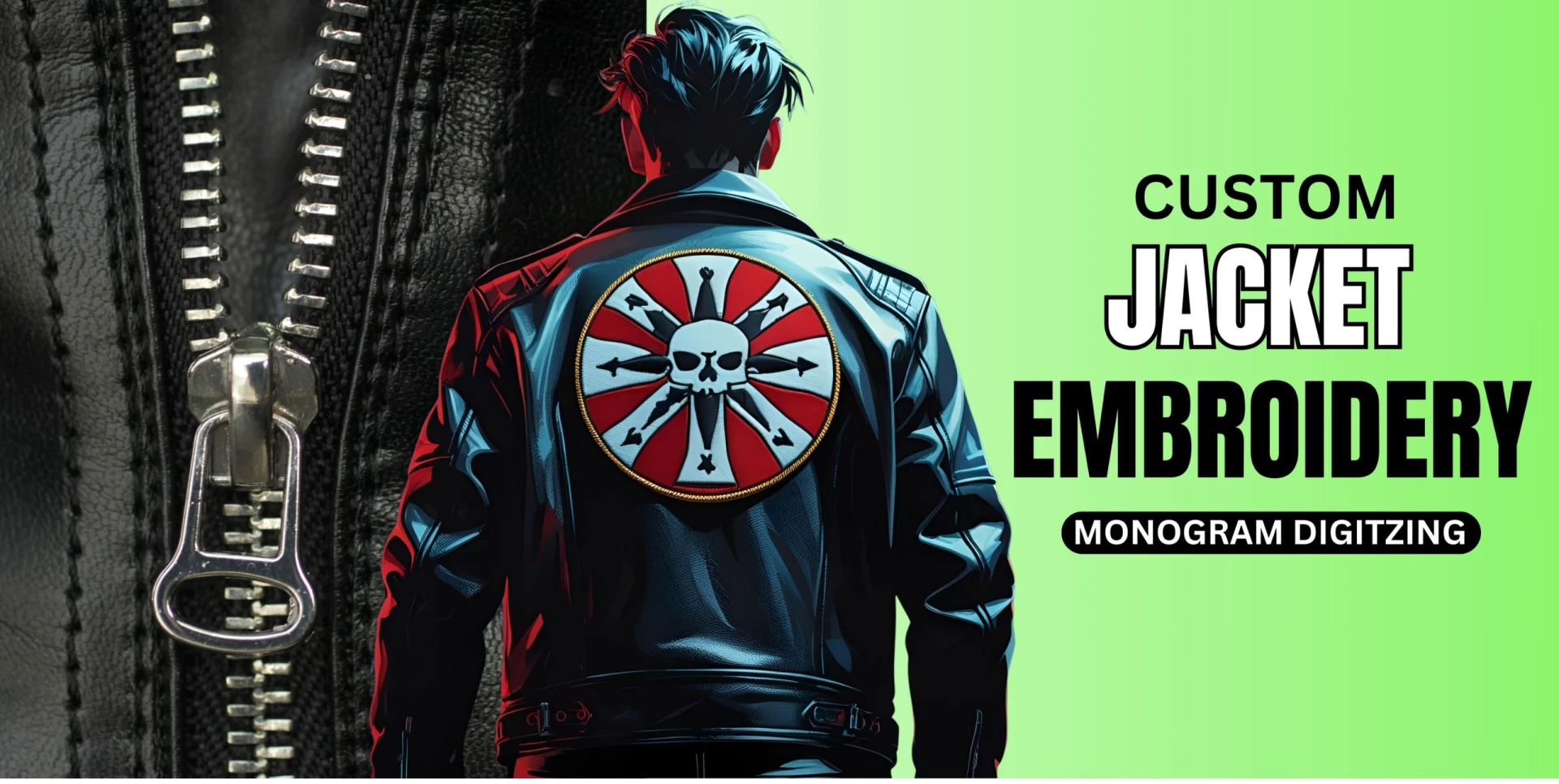 Online Custom Jacket Back Digitizing Service