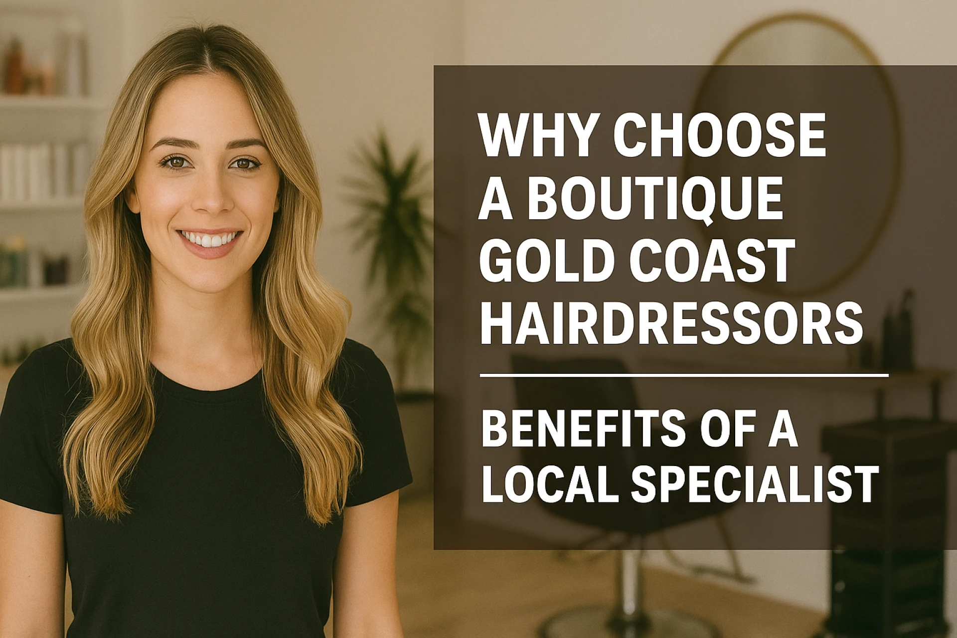 Why Choose a Boutique Gold Coast Hairdresser? Benefits of a Local Specialist
