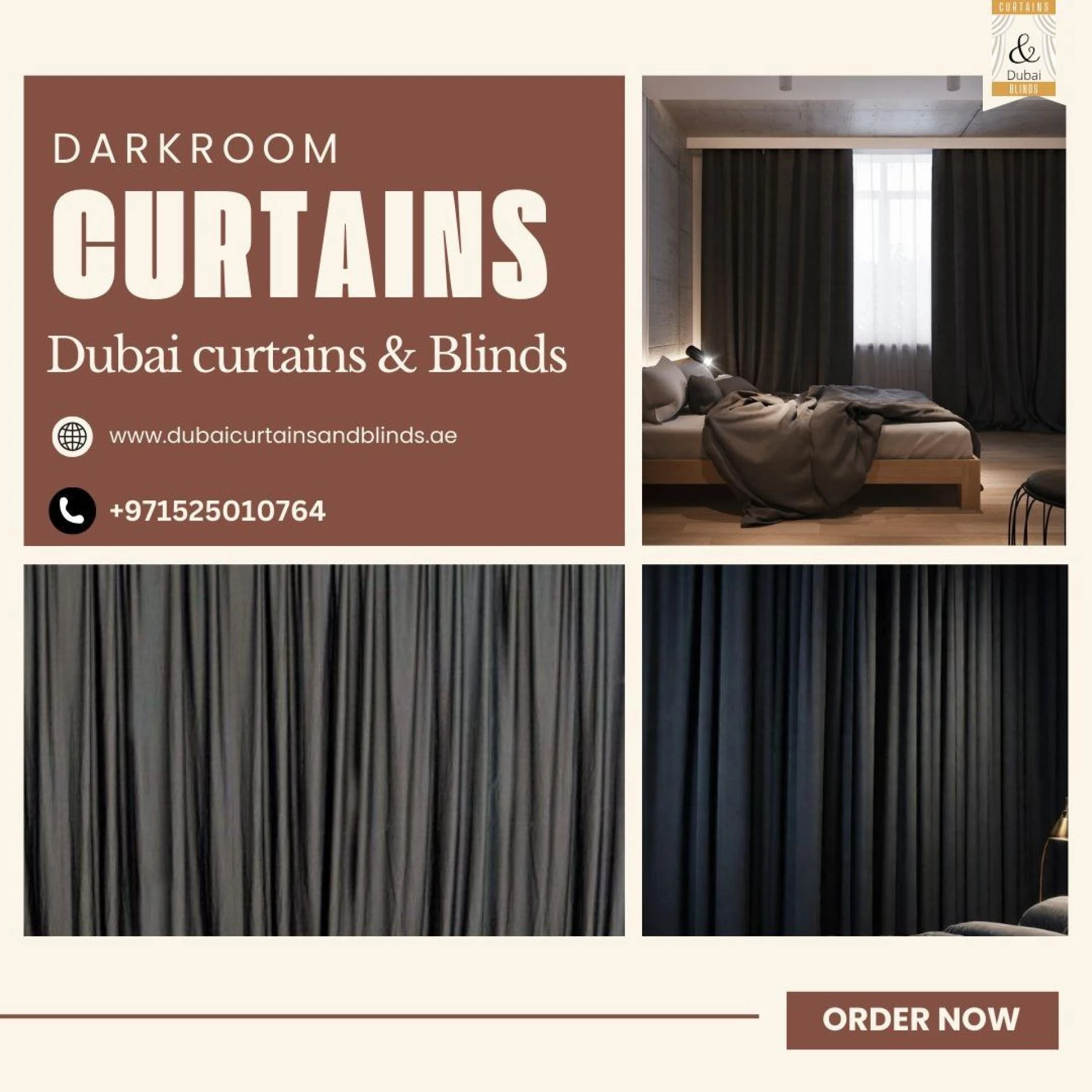 Transform Your Space with Premium Darkroom Curtains and Blinds & Curtains Dubai