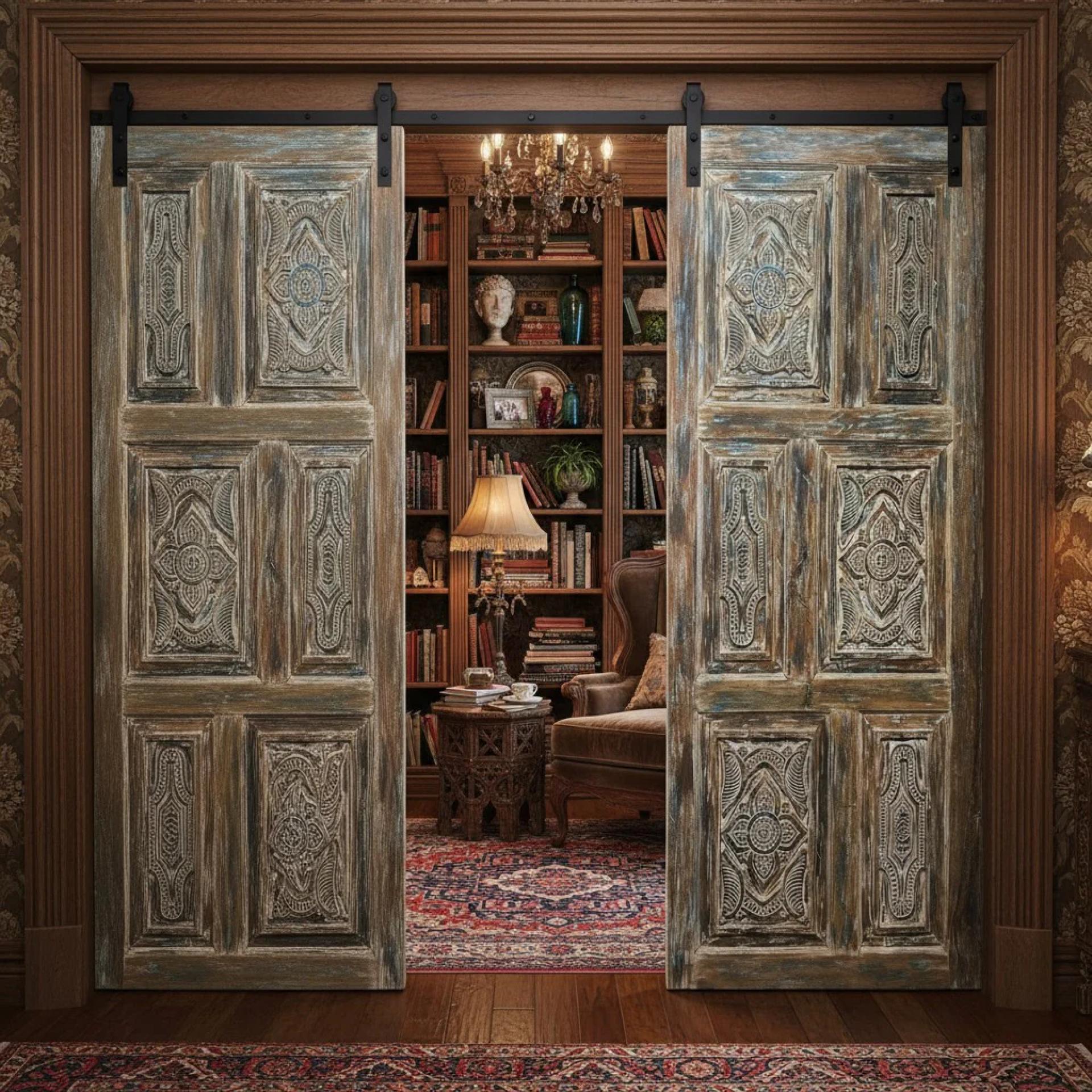 Tree of Life Carved Doors That Infuse Wellness, Heritage, and Style