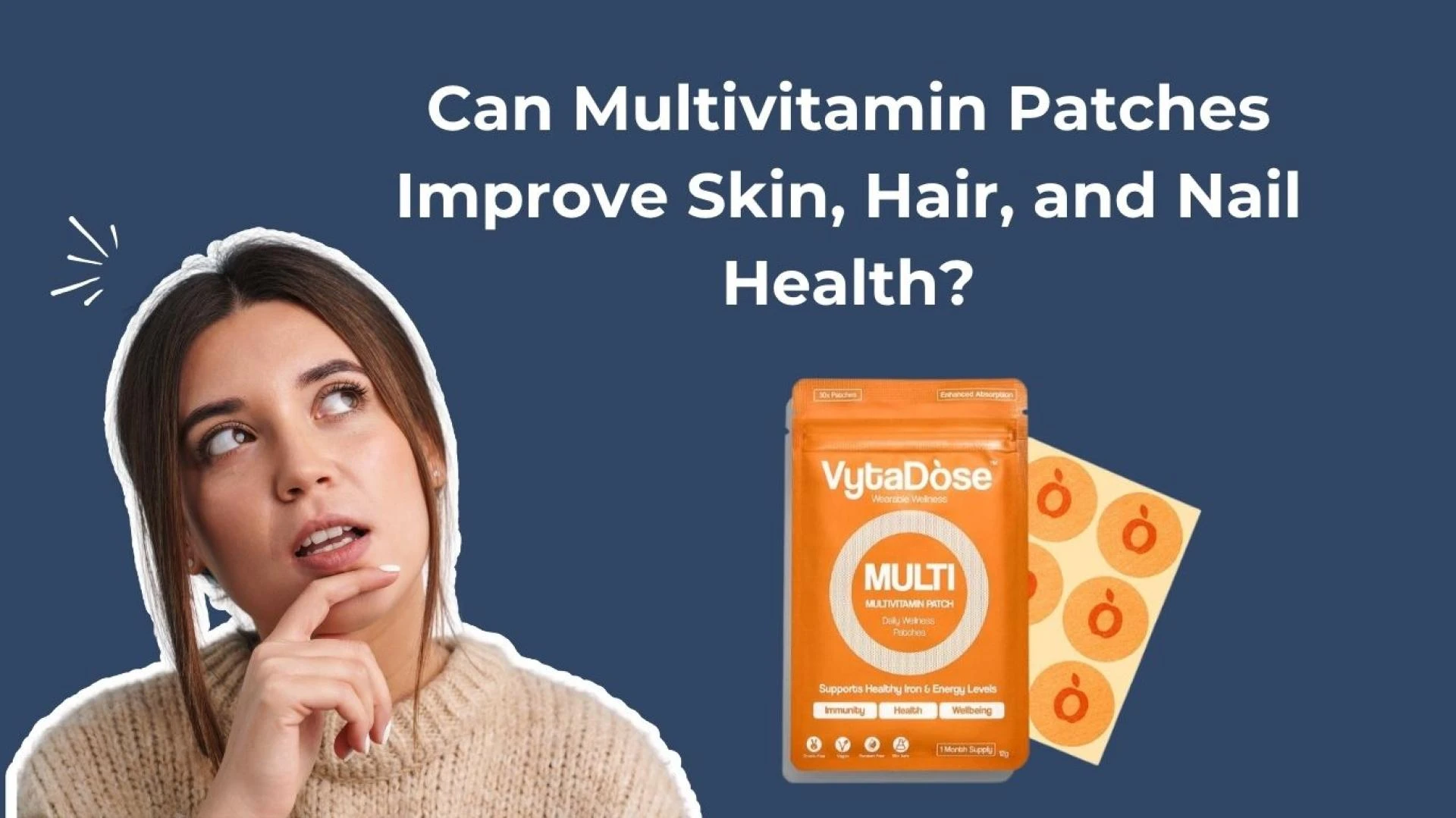Can Multivitamin Patches Improve Skin, Hair, and Nail Health?