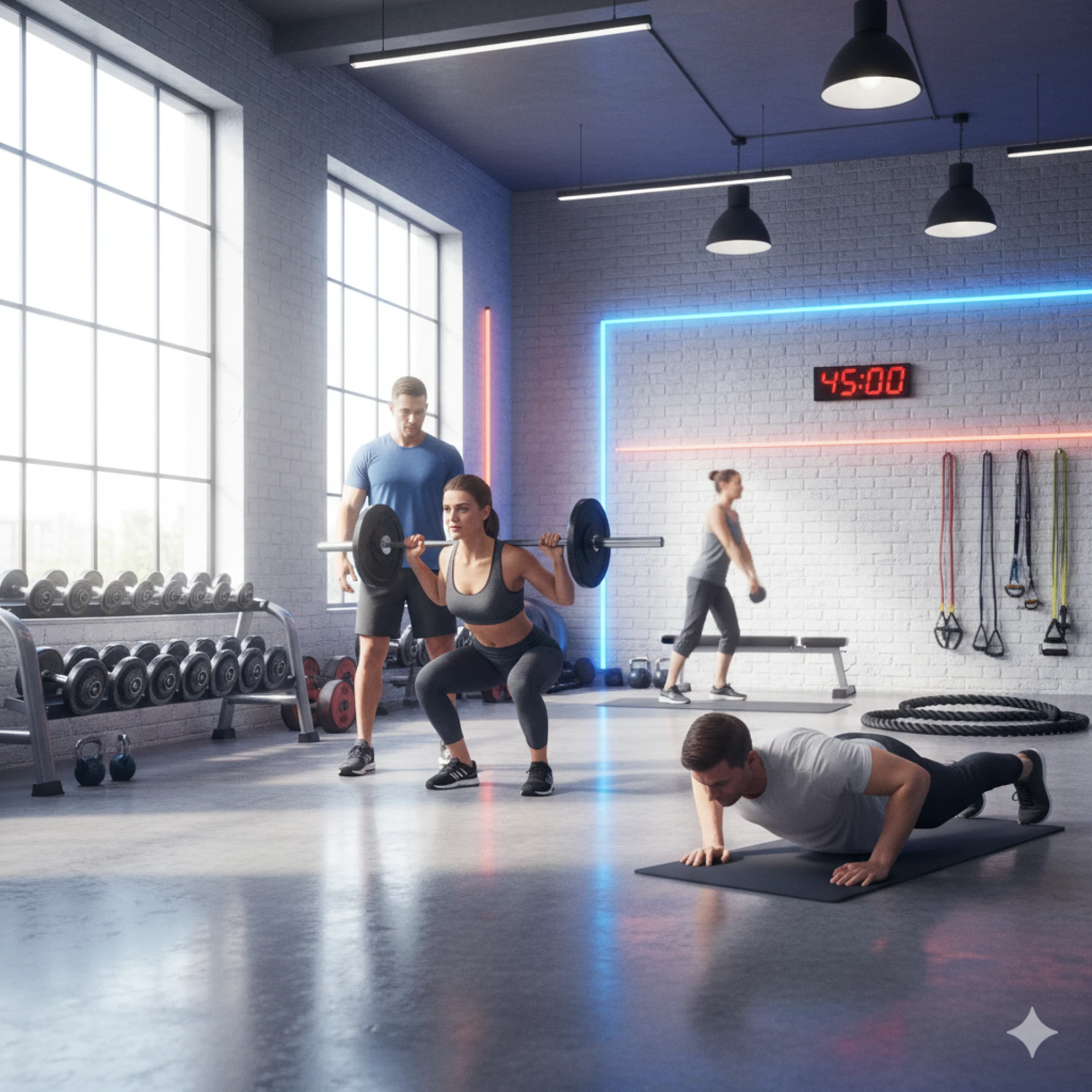 Best Full-Body Workouts You Can Do in Under 45 Minutes at the Gym