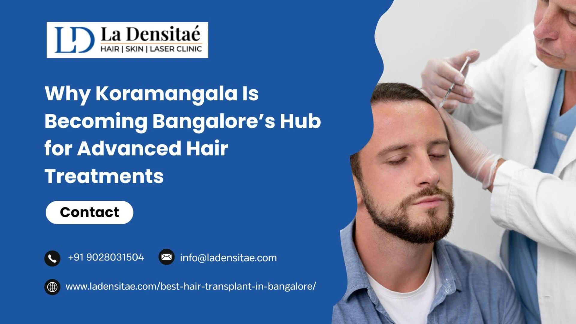 Why Koramangala Is Becoming Bangalore’s Hub for Advanced Hair Treatments