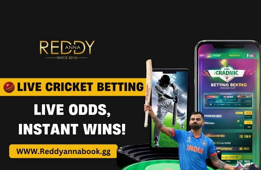 Maximize Your Cricket Betting Potential with Reddy Anna Book Live Markets