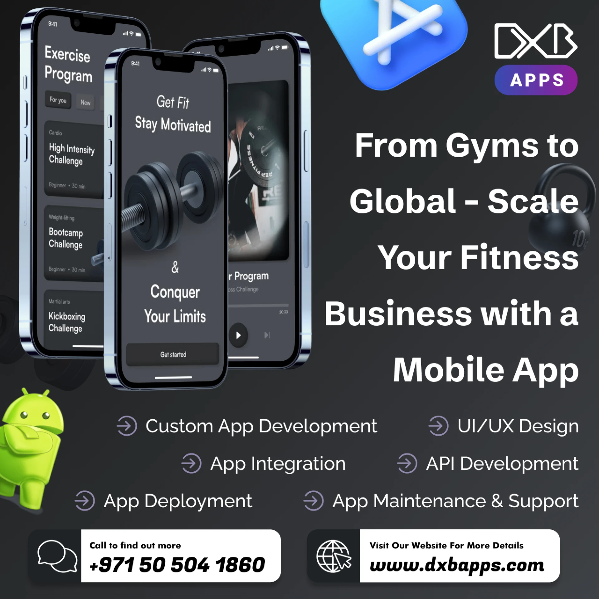 Choose DXB APPS as the best mobile app development Dubai company