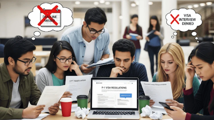 Common F-1 Visa Mistakes International Students Make