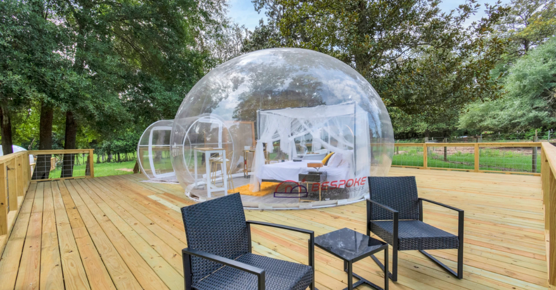 The Allure of Transparency: Living the Bubble Tent Experience