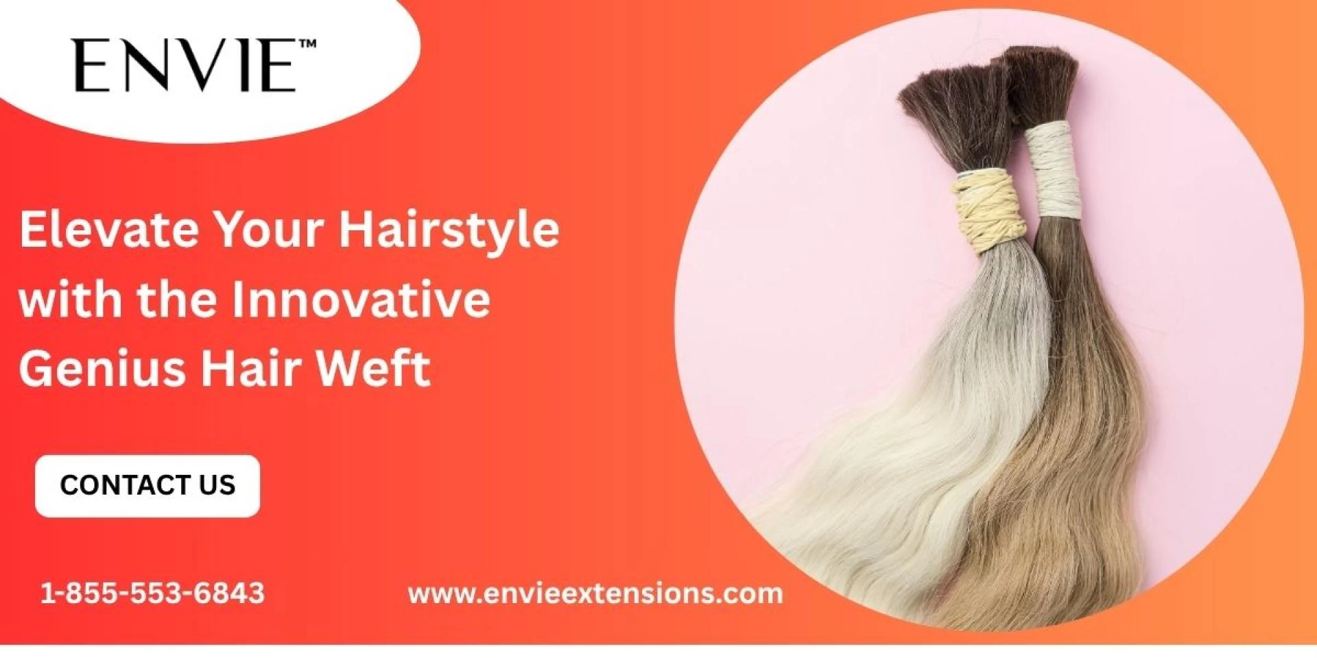 Elevate Your Hairstyle with the Innovative Genius Hair Weft