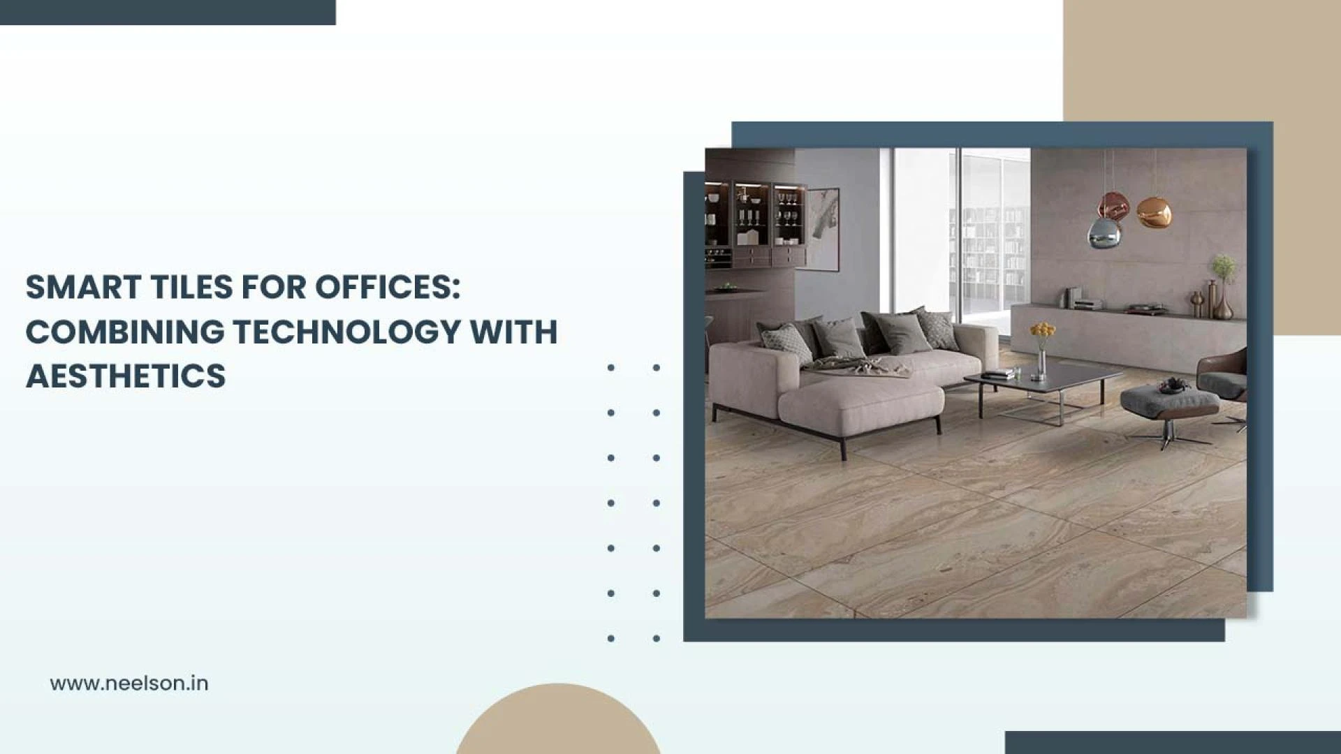 Smart Tiles for Offices: Combining Technology with Aesthetics