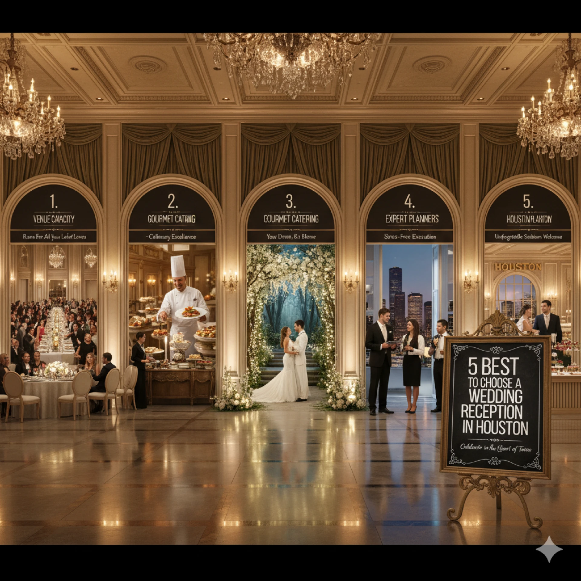 5 Best Reasons to Choose a Wedding Reception Venue in Houston
