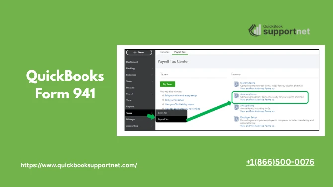 How to Review, Edit, and E-File Form 941 in QuickBooks Payroll