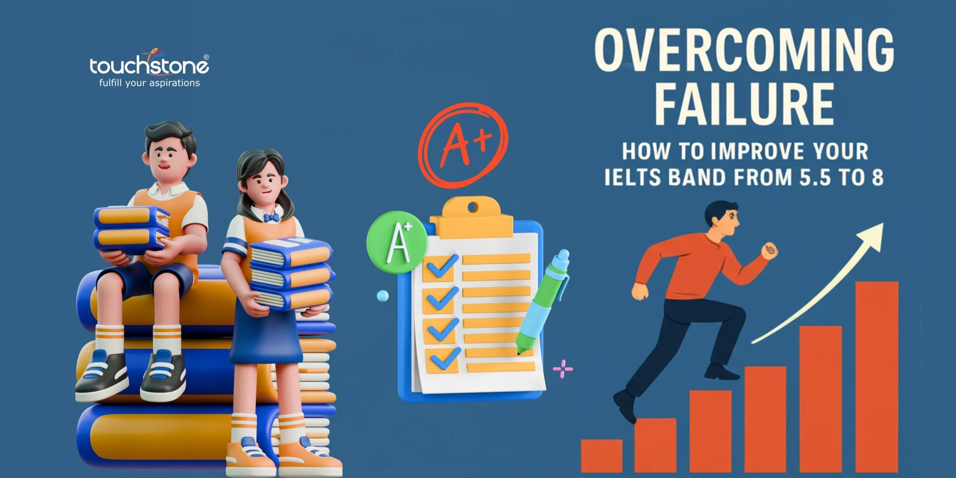 Overcoming Failure: How to Improve Your IELTS Band from 5.5 to 8