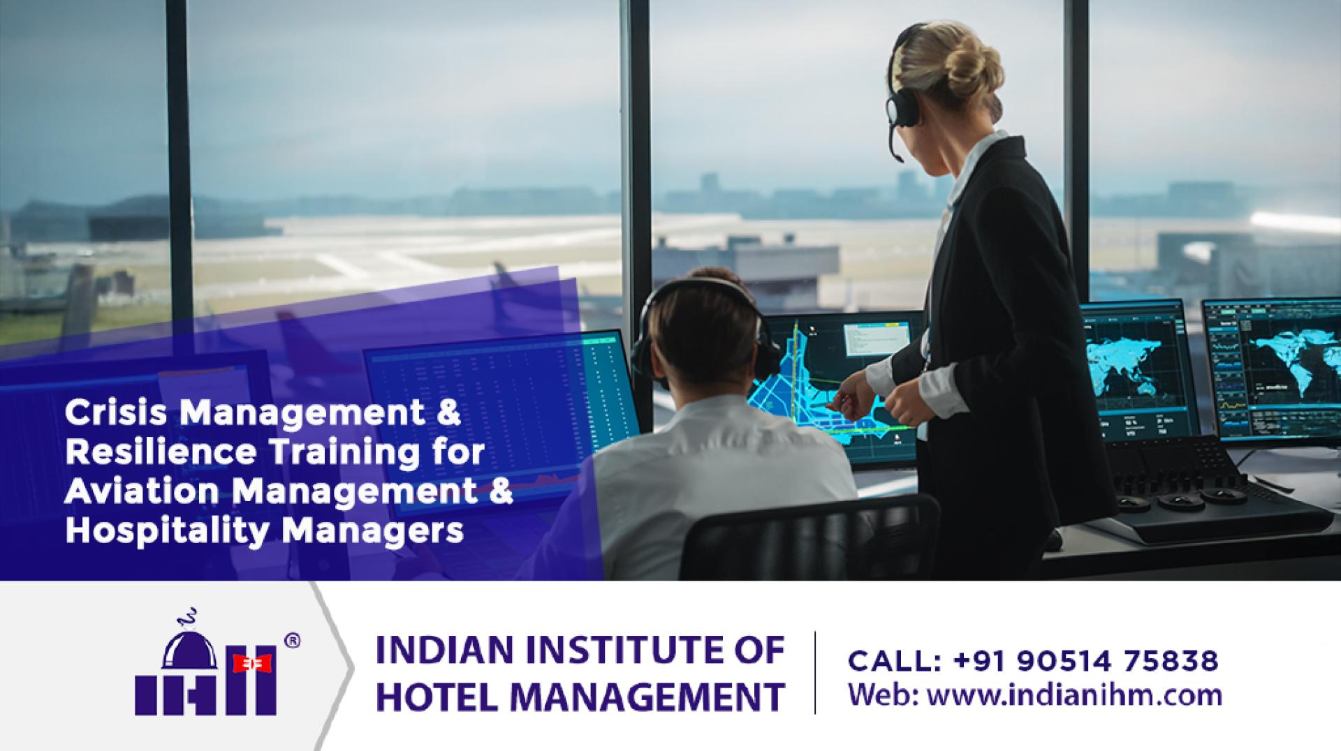 Crisis Management & Resilience Training for Aviation Management & Hospitality Managers