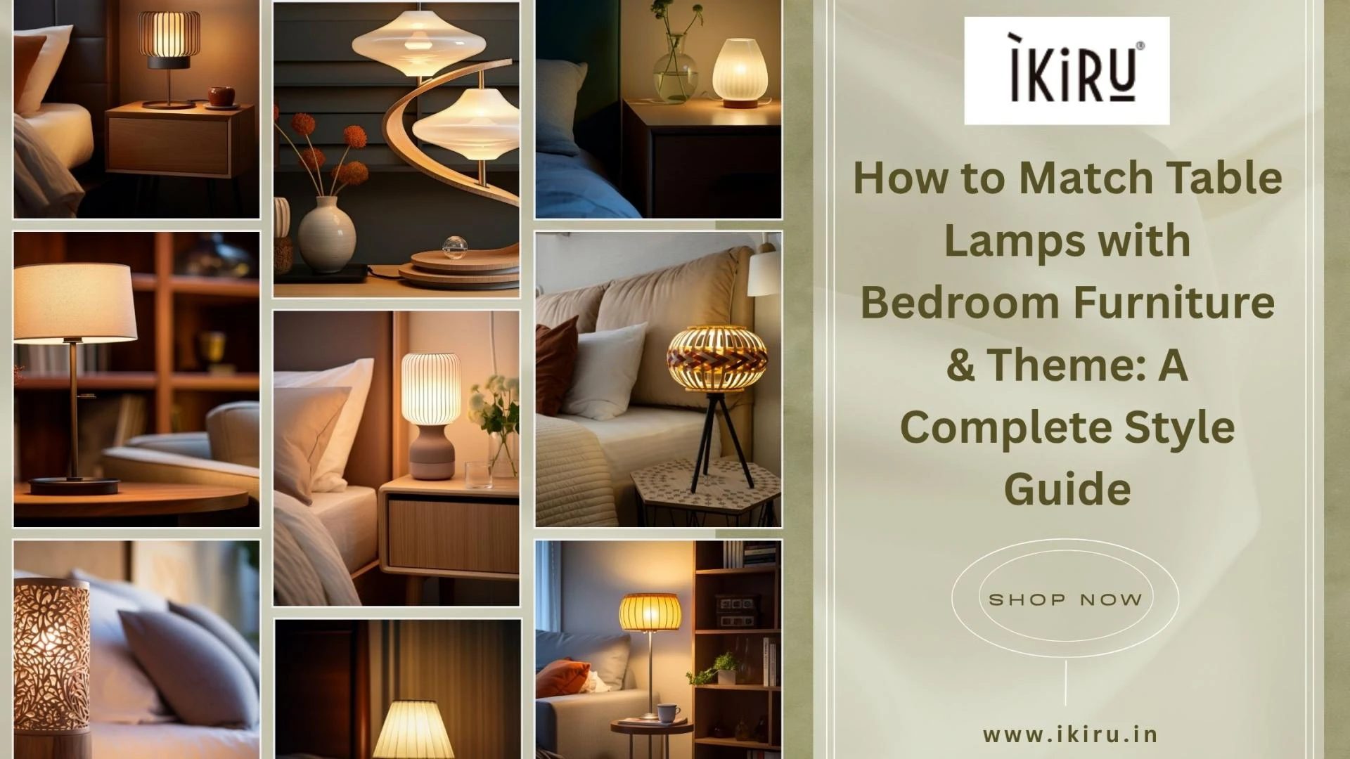 How to Match Table Lamps with Bedroom Furniture & Theme: A Complete Style Guide