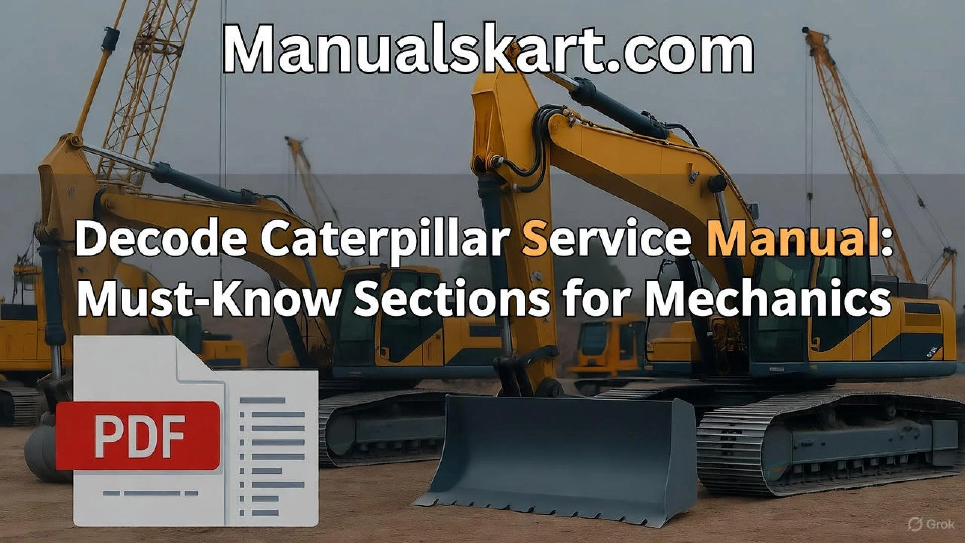 Decode Caterpillar Service Manual: Must-Know Sections for Mechanics