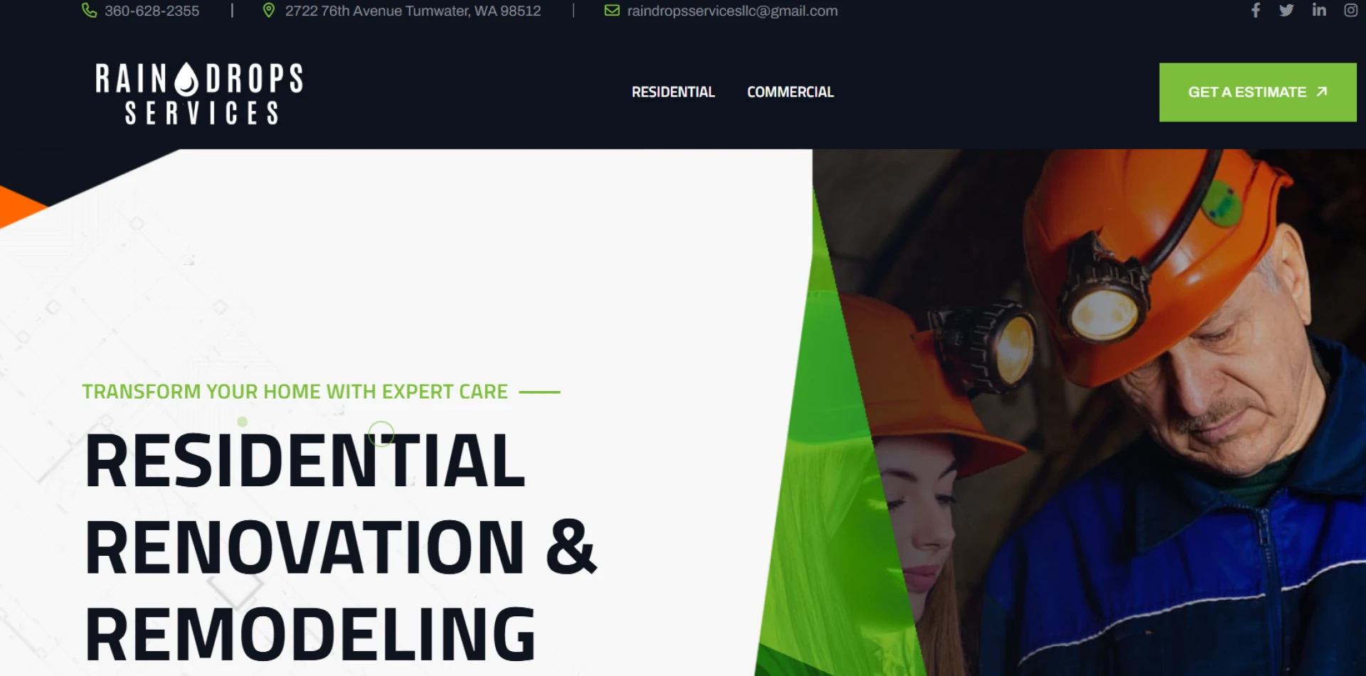 Elevate Your Home and Business with Rain Drop Services – The Experts in Renovation Excellence