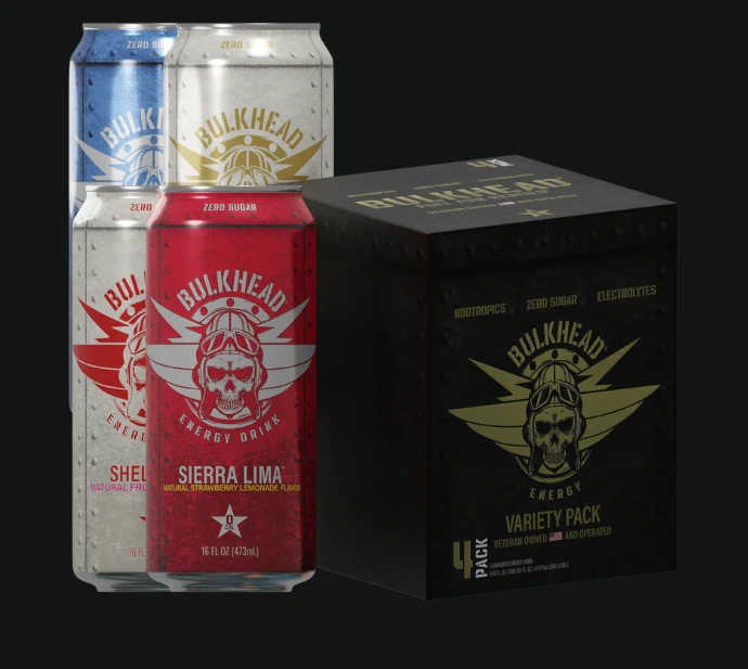 Bulkhead Energy: The Ultimate Flavor Energy Drink for Champions