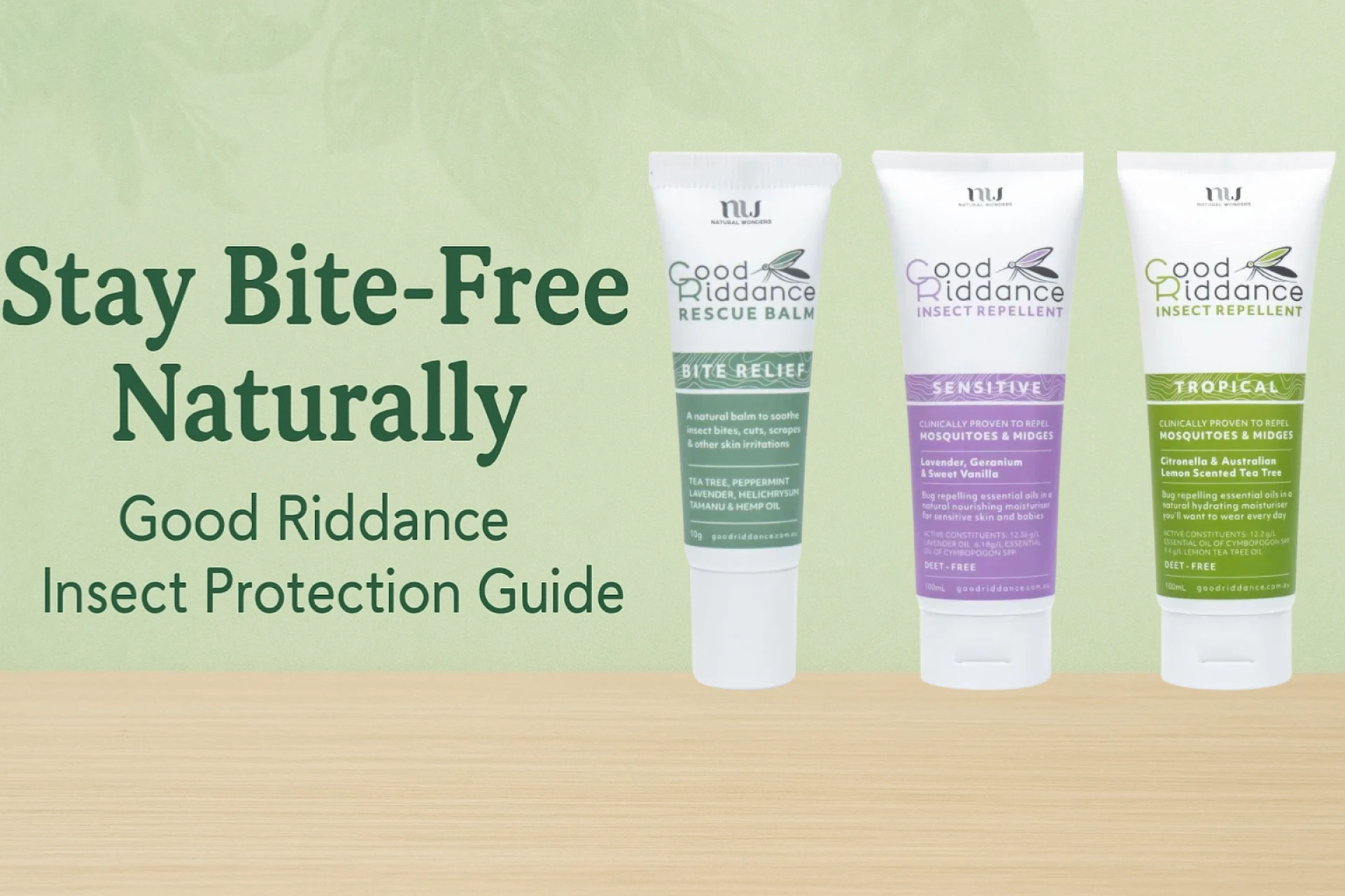 Stay Bite-Free Naturally: Your Complete Guide to Good Riddance Insect Protection
