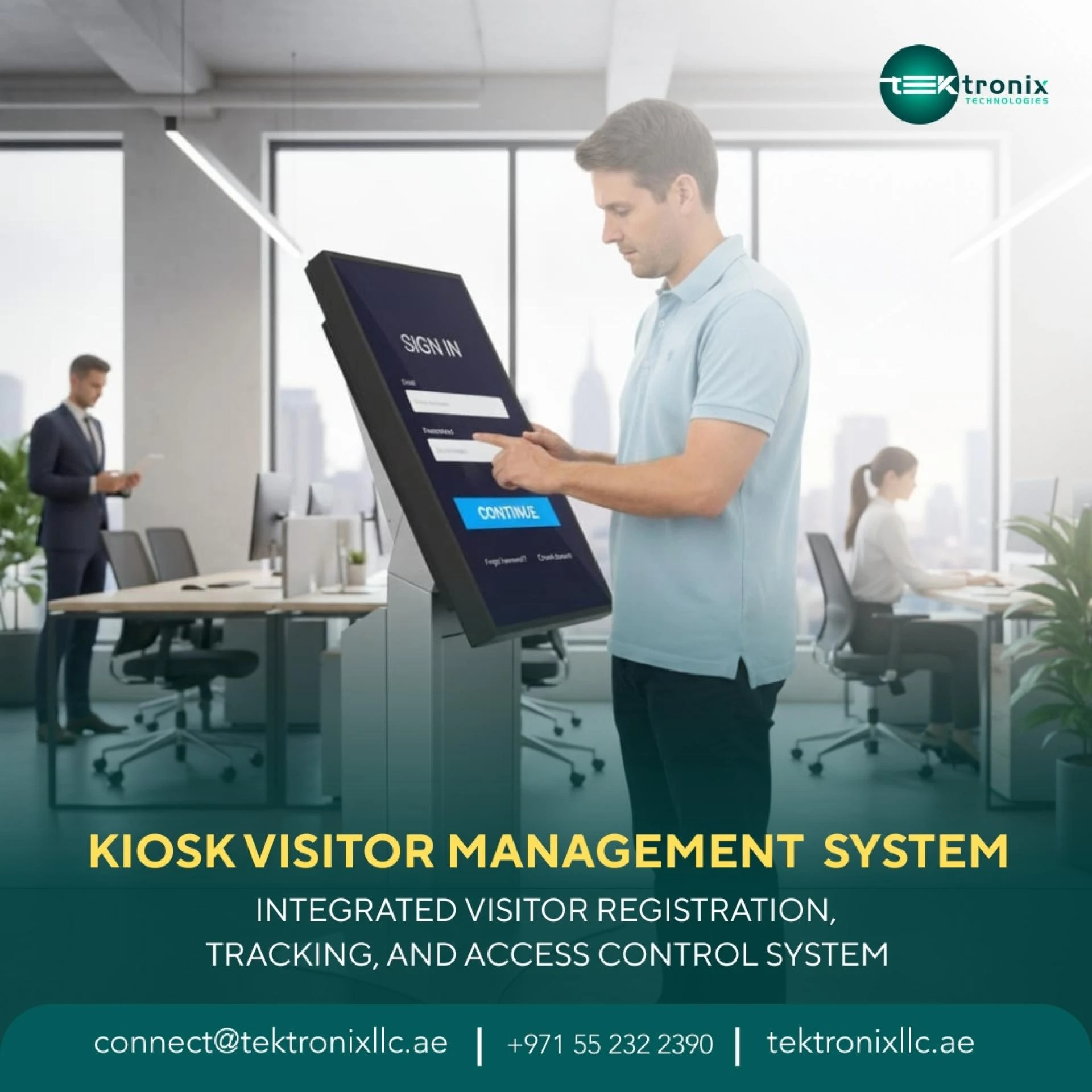 Redefine Guest Experiences with Smart Visitor Management Kiosks in KSA & GCC
