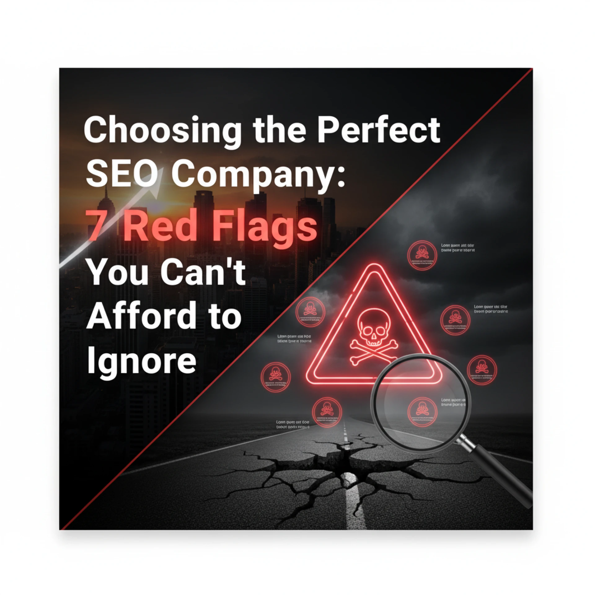 Choosing the Perfect SEO Company: 7 Red Flags You Can’t Afford to Ignore