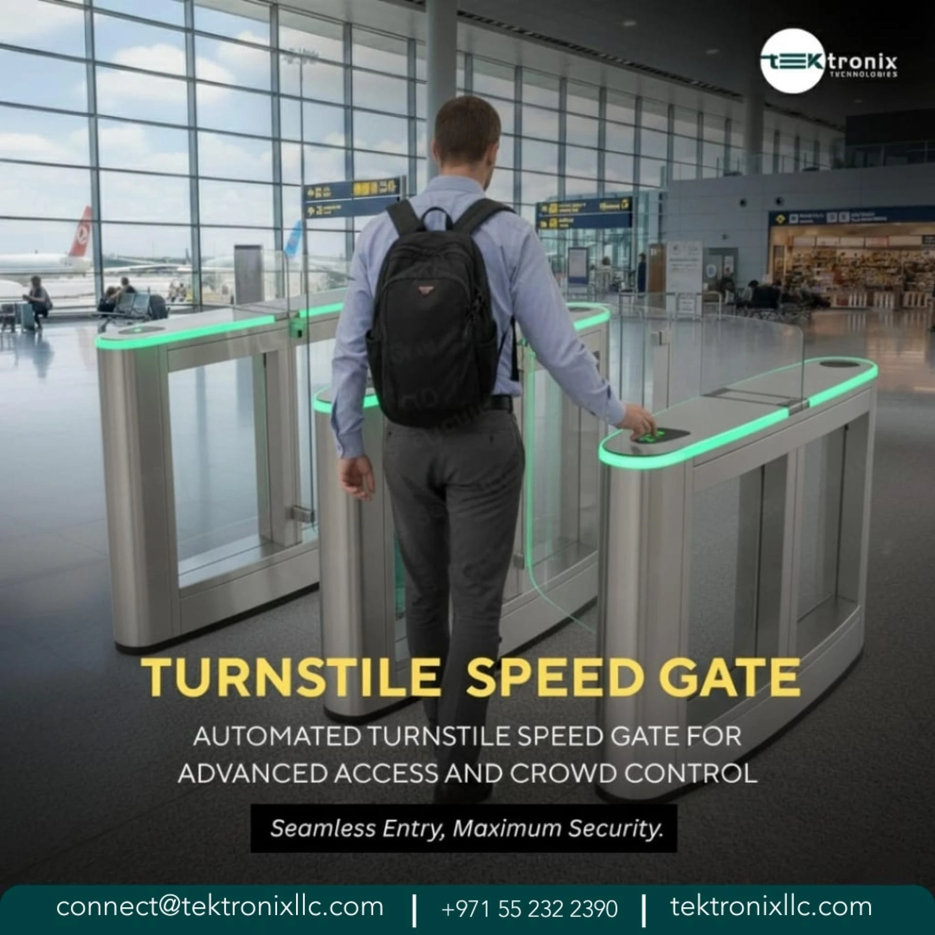 Redefining Secure Entry with Turnstile Speed Gates in KSA & GCC