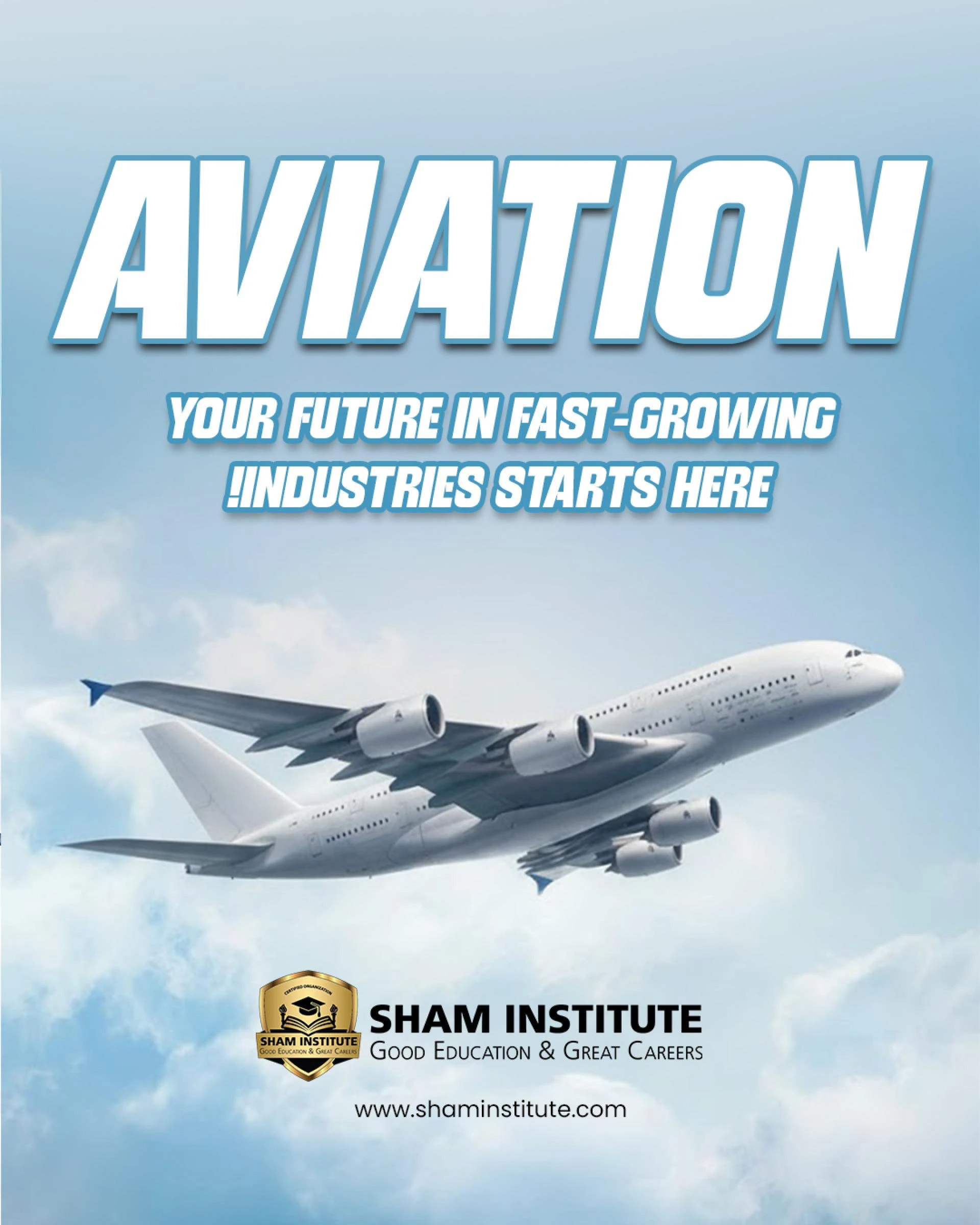 Start Your Dream Career: Cabin Crew, Pilot Licence, or Airport Manager—Specialized Training at Sham Institute Mangalore