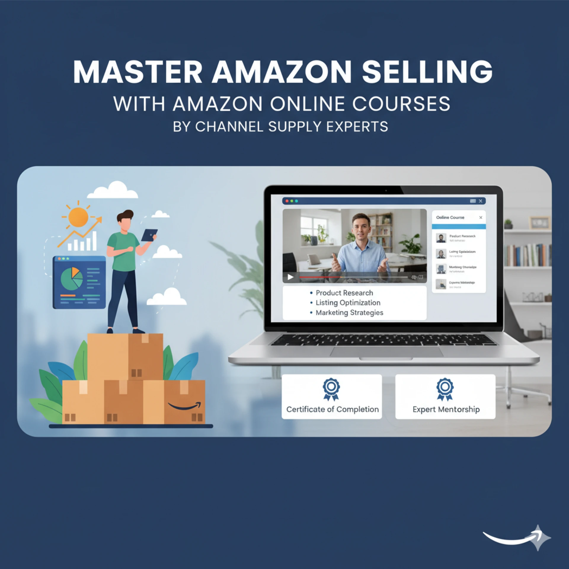 Master Amazon Selling with Amazon Online Courses by Channel Supply Experts