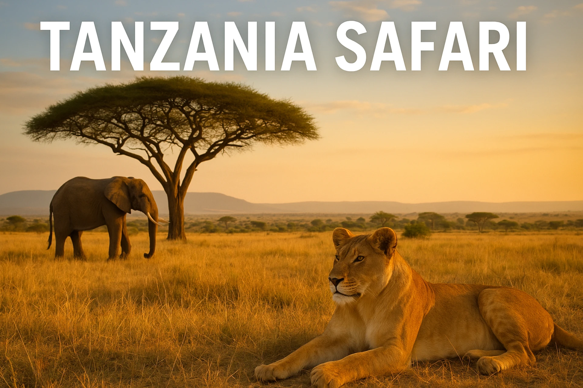 Luxury Tanzania Safari: Experience Africa’s Wild Side in Ultimate Style