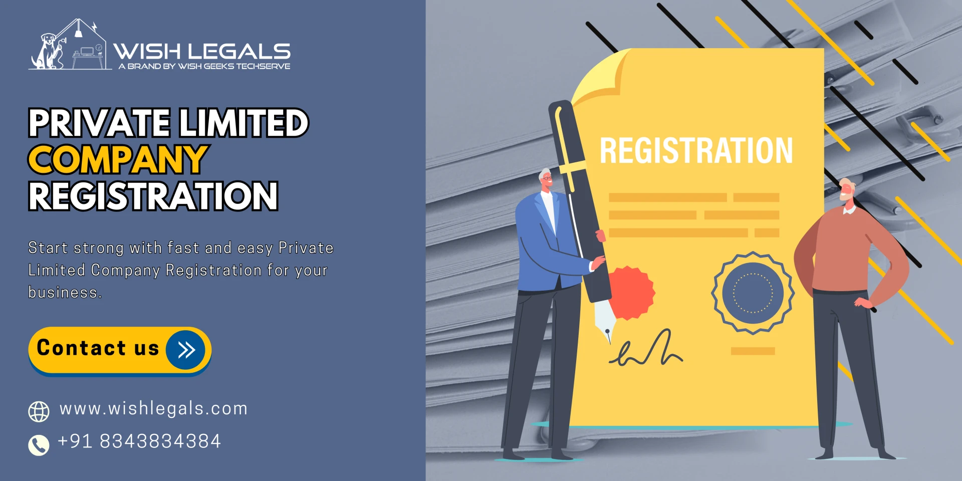 Private Limited Company Registration Helping New Businesses Build Strong Legal Foundations | Wish Legals