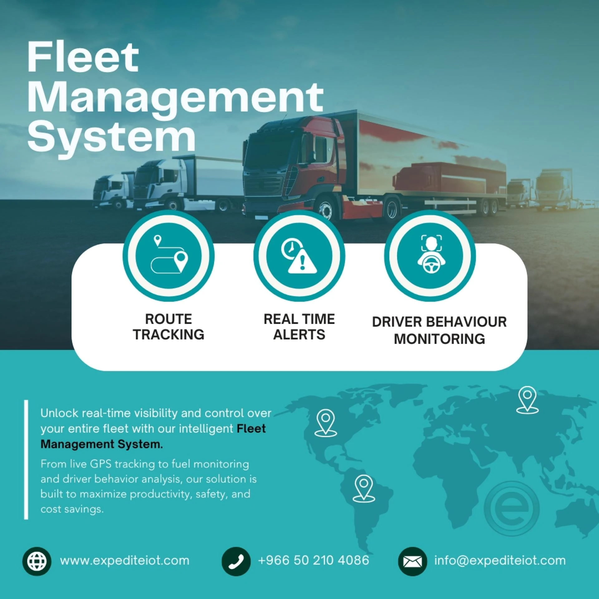 Top Fleet Management Solutions in the UAE – Boosting Efficiency & Safety