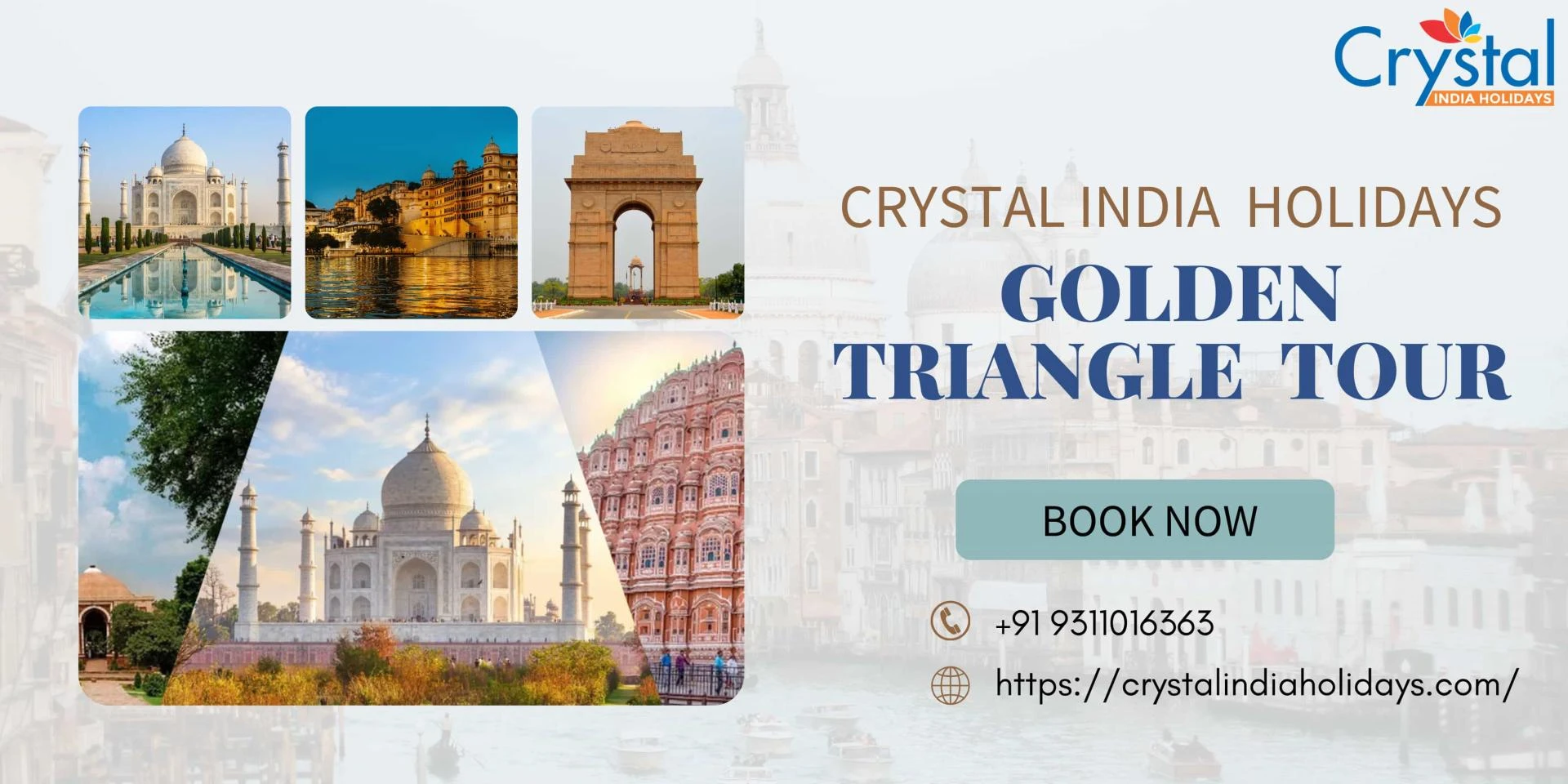 3 Nights 4 Days Golden Triangle Tour with Crystal India Holidays