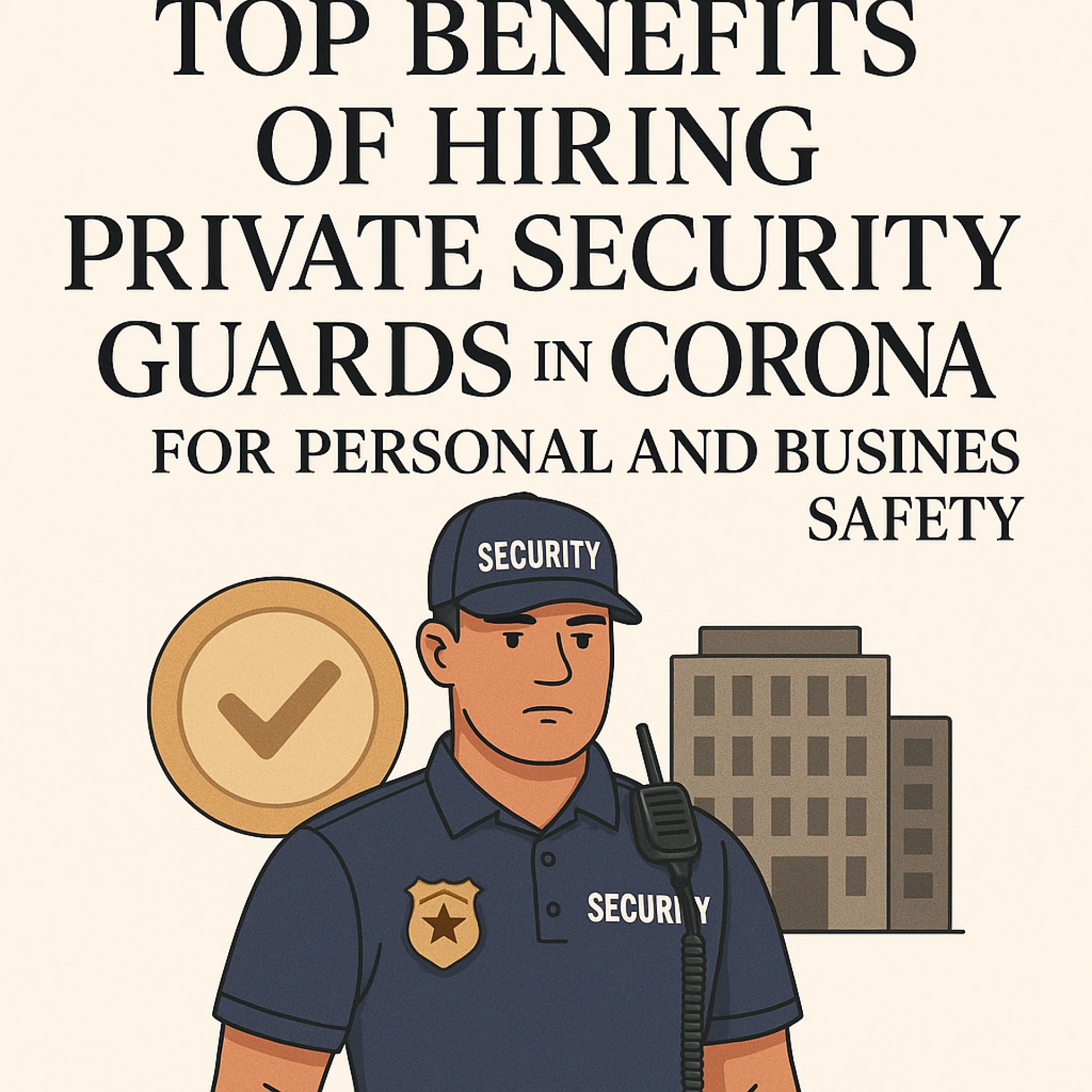 Top Benefits of Hiring Private Security Guards in Corona for Personal and Business Safety
