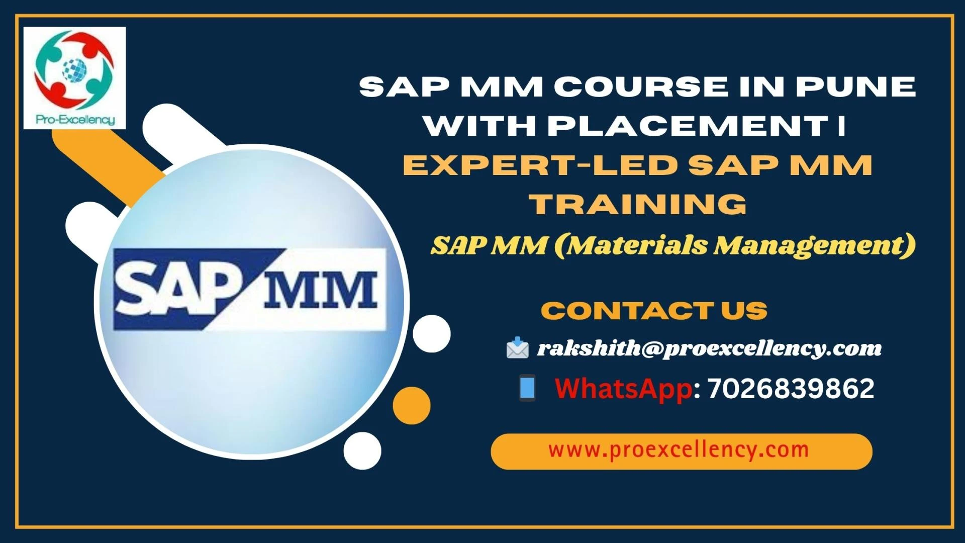 SAP MM Course in Pune with Placement – Build a Rewarding Career in Materials Management