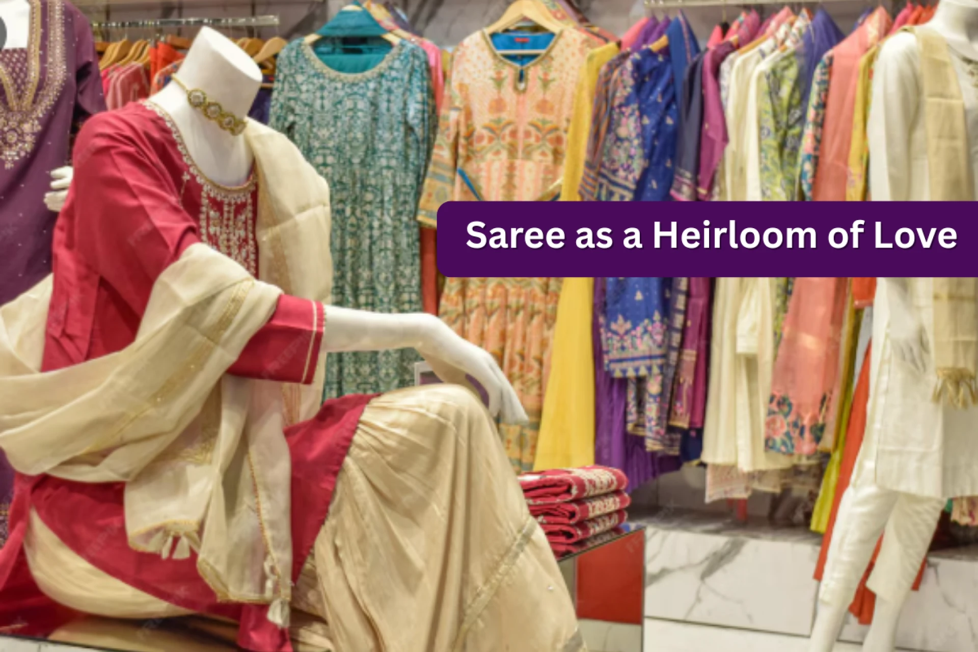 From Mother to Daughter - The Saree as a Heirloom of Love