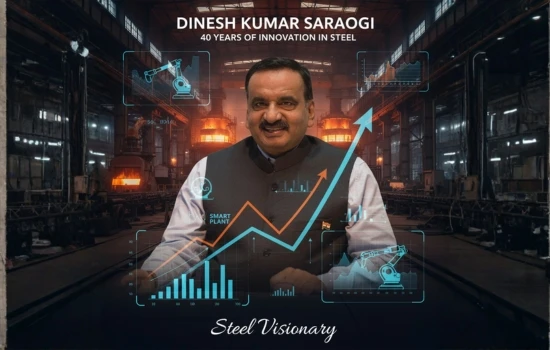 The Evolution of Steel Plant Consultancy: Insights from Dinesh Kumar Saraogi’s 40-Year Journey